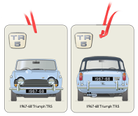 Triumph TR5 1967-68 Air Freshener